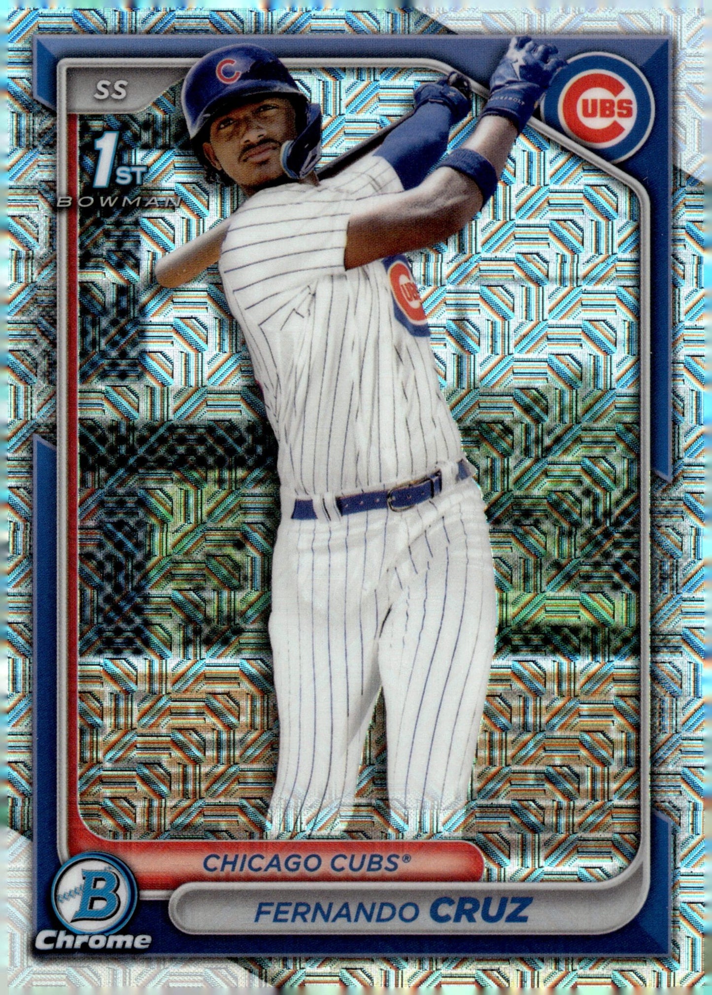Fernando Cruz 2024 Bowman Chrome Mojo Refractor BCP - 197 1 - Collector Store LLC