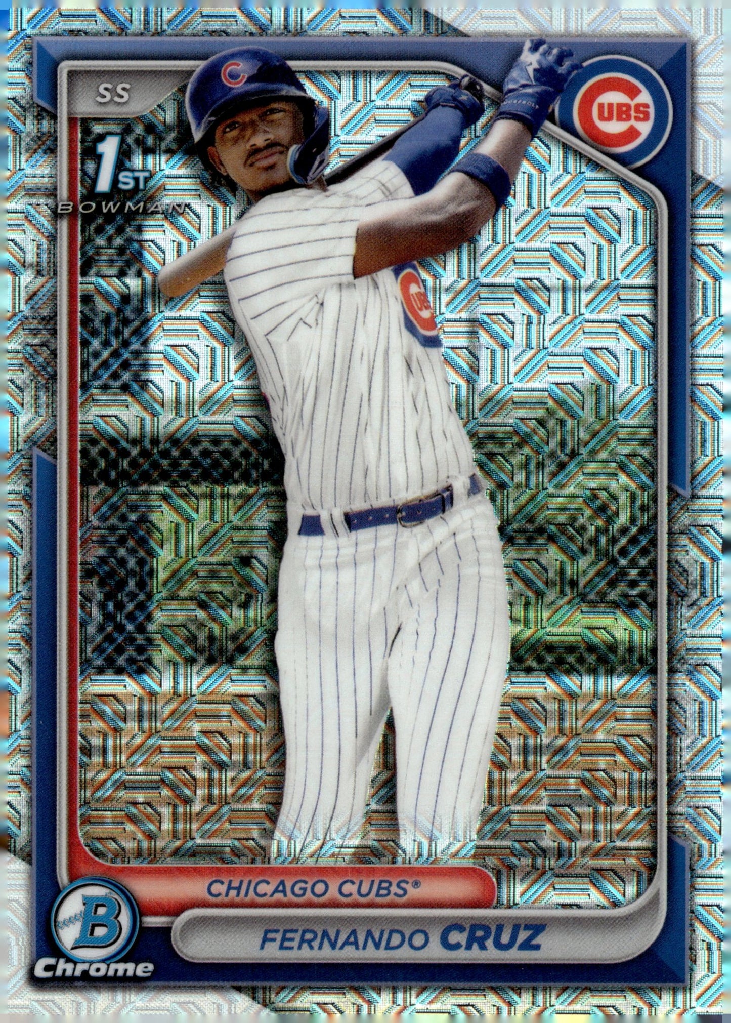 Fernando Cruz 2024 Bowman Chrome Mojo Refractor BCP - 197 2 - Collector Store LLC