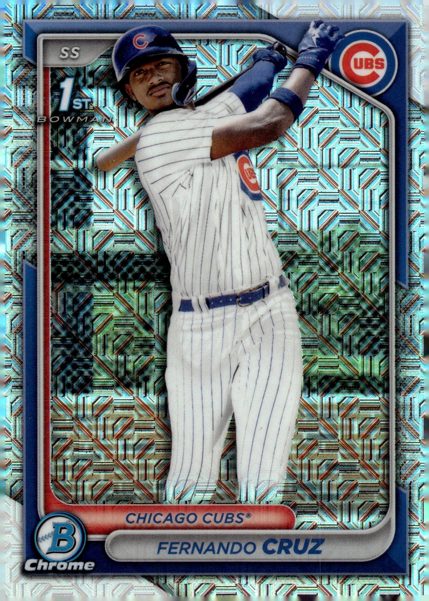 Fernando Cruz 2024 Bowman Chrome Mojo Refractor BCP - 197 4 - Collector Store LLC