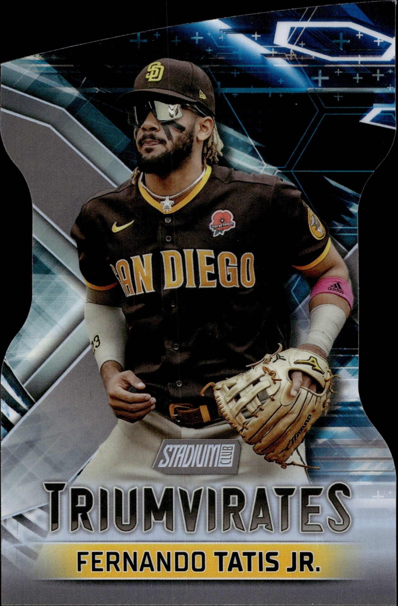 Fernando Tatis Jr. 2023 Topps Stadium Club Triumvirates Die - Cut T - 7 - Collector Store LLC