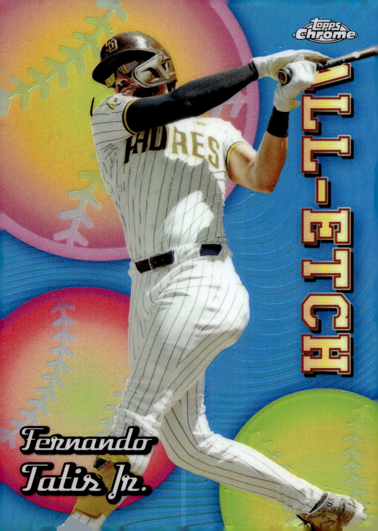 Fernando Tatis Jr. 2024 Topps Chrome All Etch Refractor #CAEU - 7 #1 - Collector Store LLC