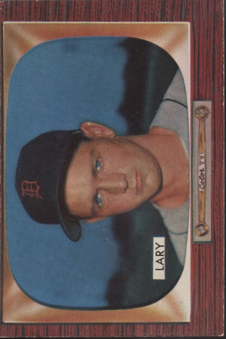 Frank Lary 1955 Bowman RC #154 Detroit Tigers VG - EX - Collector Store LLC