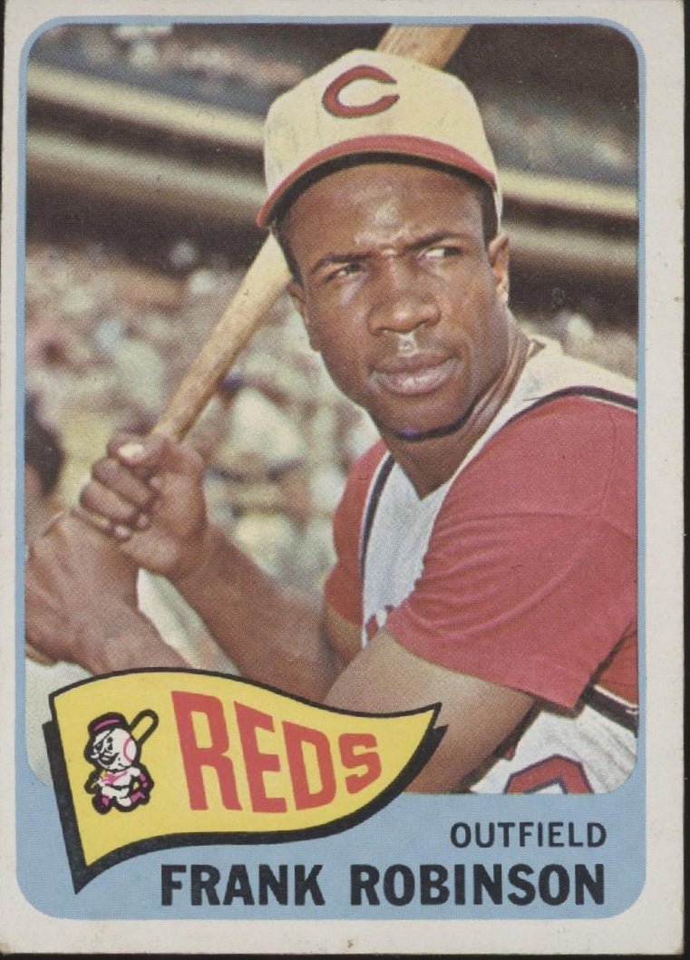 Frank Robinson 1965 Topps #120 Cincinnati Reds VG - EX - Collector Store LLC