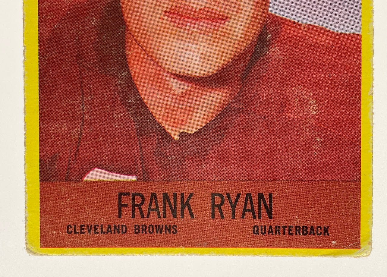 Frank Ryan 1967 Philadelphia #44 Cleveland Browns GD - Collector Store LLC