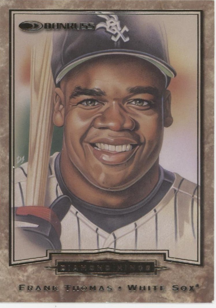 Frank Thomas 1997 Donruss Diamond Kings 03305/10000 #18 - Collector Store LLC