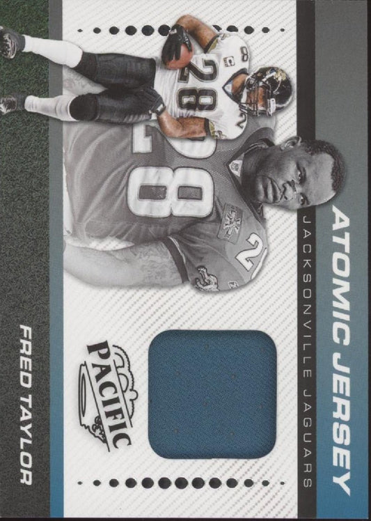 Fred Taylor 2024 Panini Encore Pacific Atomic Jersey Swatch 185/199 AJ - FTR - Collector Store LLC