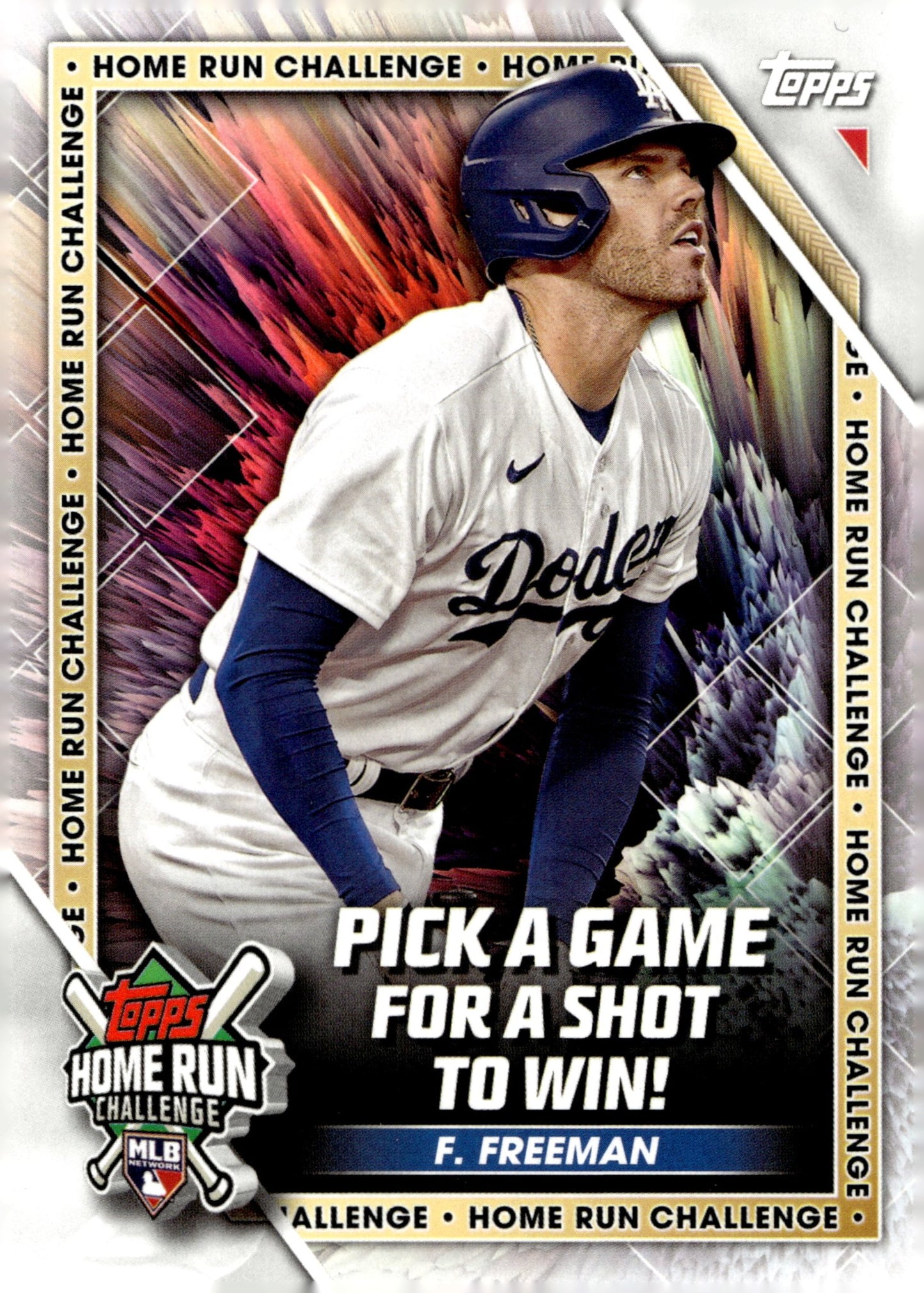 Freddie Freeman 2023 Topps Home Run Challenge HRC - 22 - Collector Store LLC