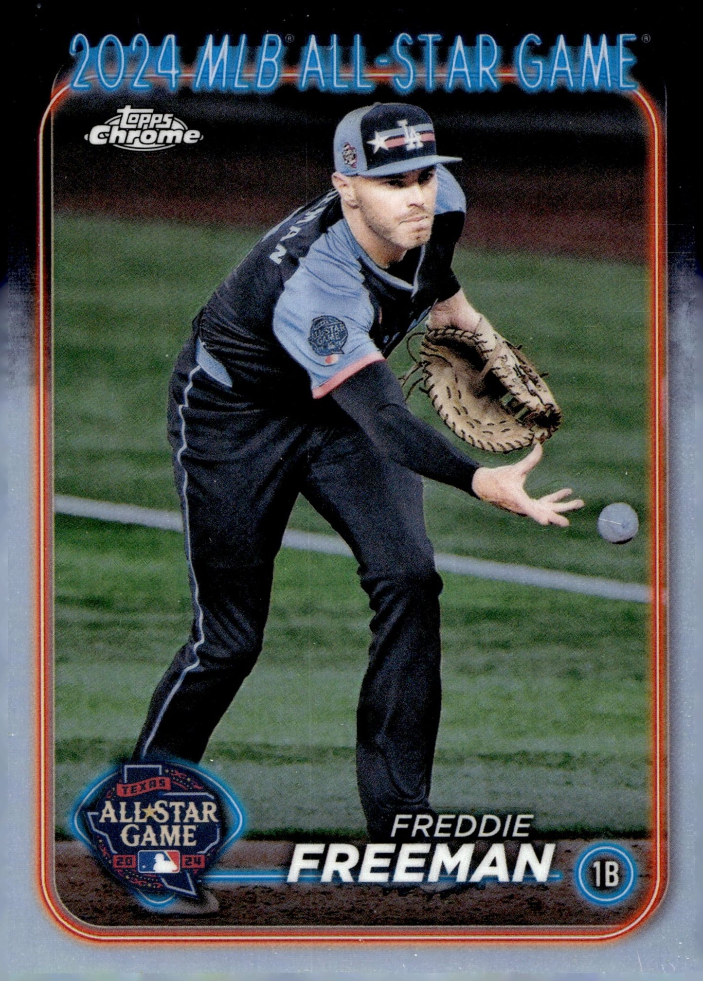 Freddie Freeman 2024 Topps Chrome All Star Game Refractor ASGC - 45 - Collector Store LLC