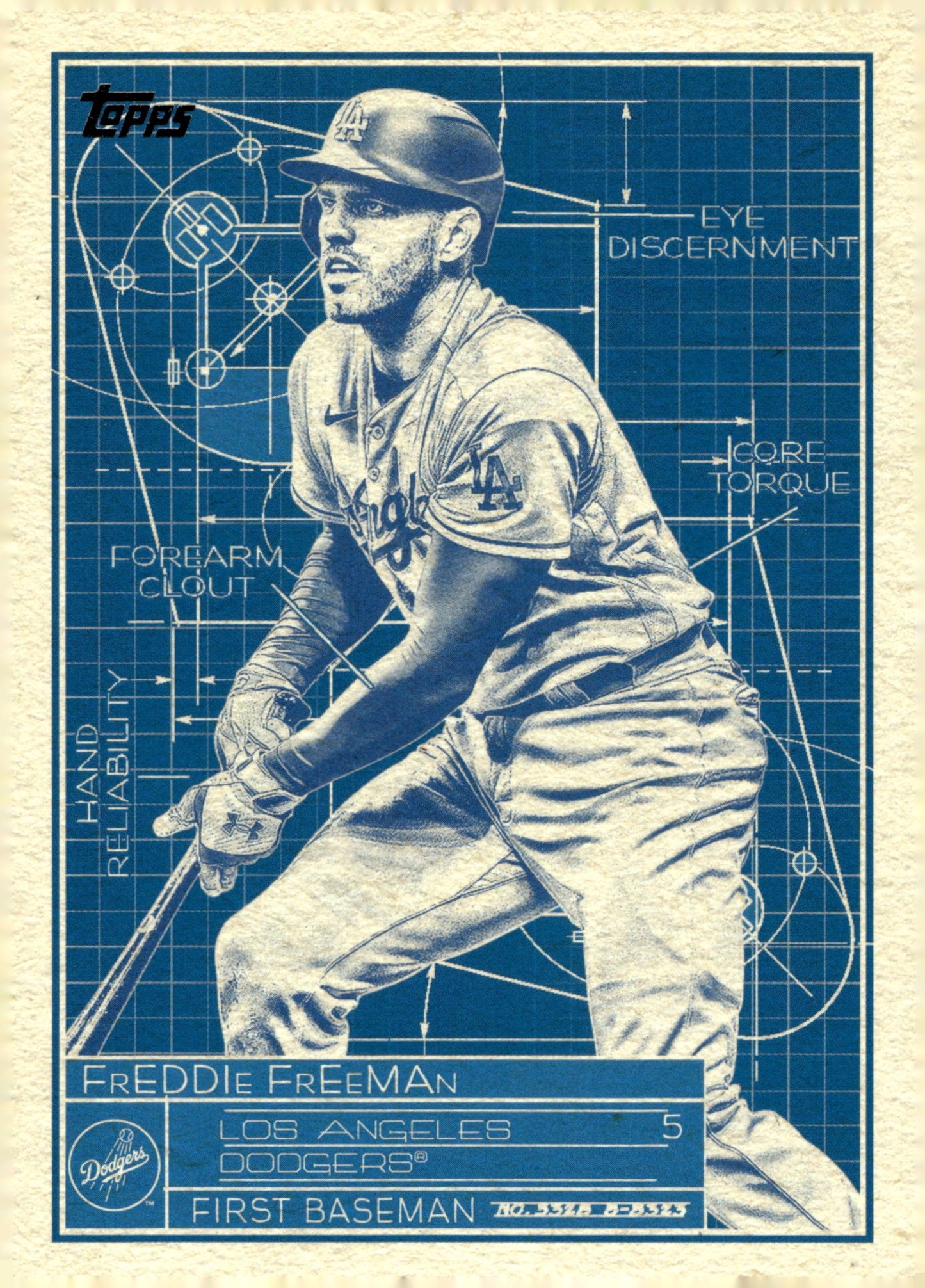 Freddie Freeman 2024 Topps Superstar Blueprint #SB - 12 - Collector Store LLC