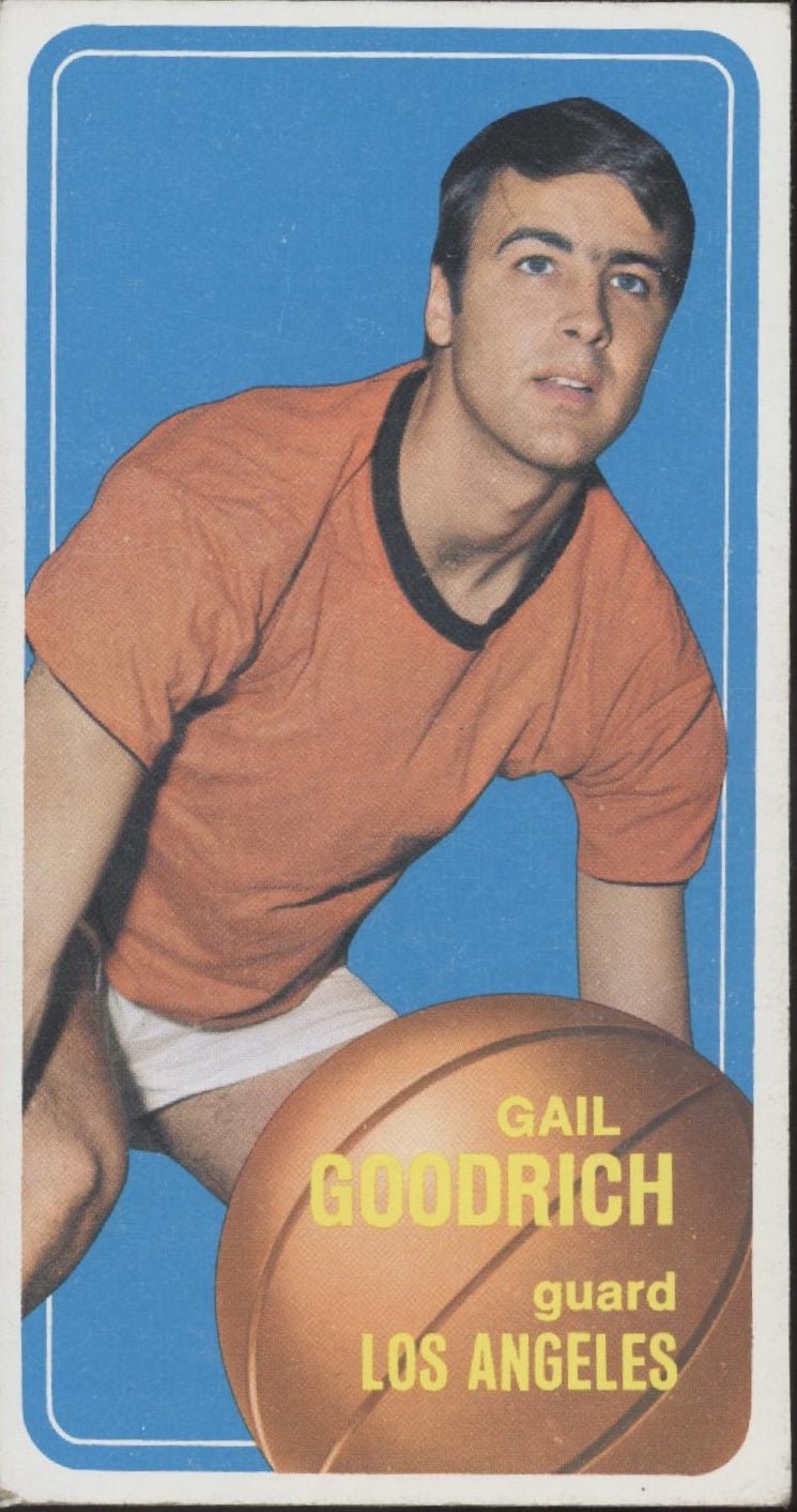 Gail Goodrich 1970 - 71 Topps Oversized #93 Los Angeles Lakers VG - EX #1 - Collector Store LLC