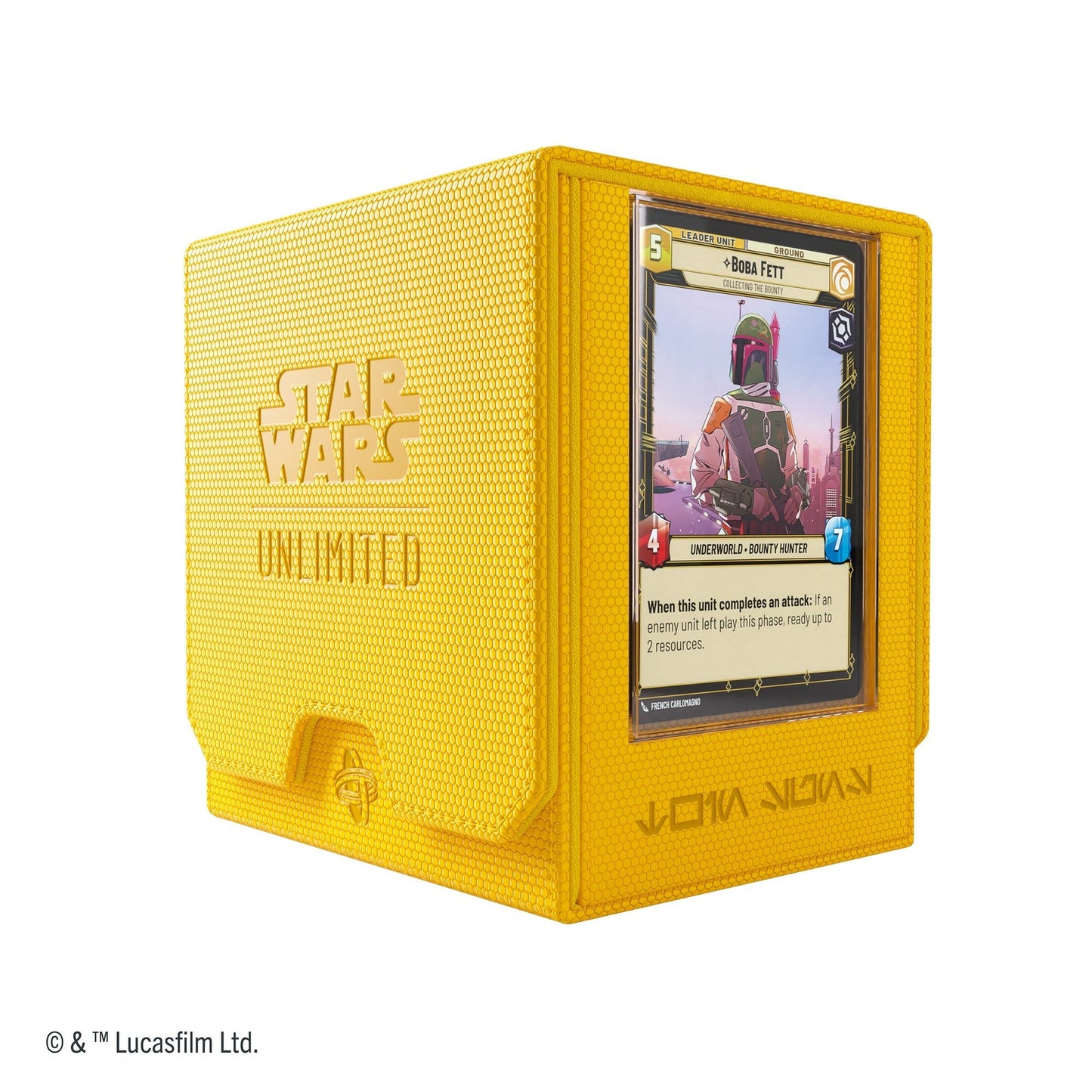 Gamegenic: Star Wars Unlimited Twin Suns Deck Pod (Yellow) - Collector Store LLC