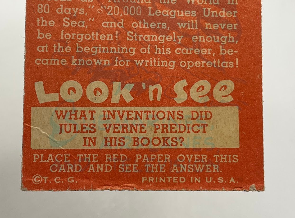 General Matthew Ridgeway 1952 Topps Look 'n See #35 GD - Collector Store LLC