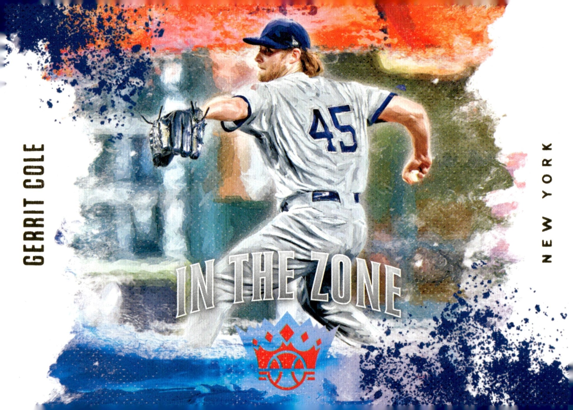 Gerrit Cole 2020 Panini Diamond Kings In the Zone INT - 14 - Collector Store LLC