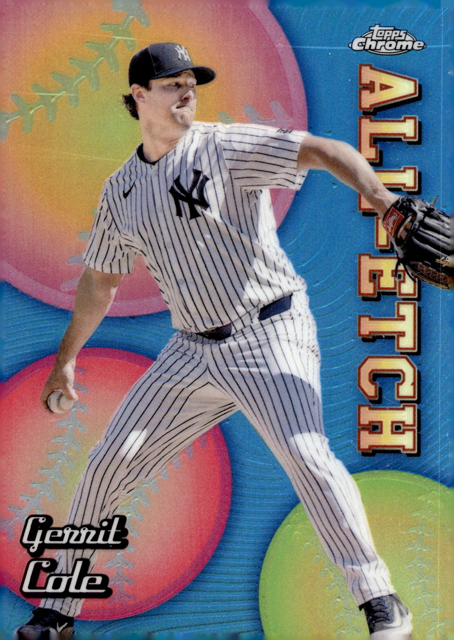 Gerrit Cole 2024 Topps Chrome All Etch Refractor #CAEU - 1 - Collector Store LLC