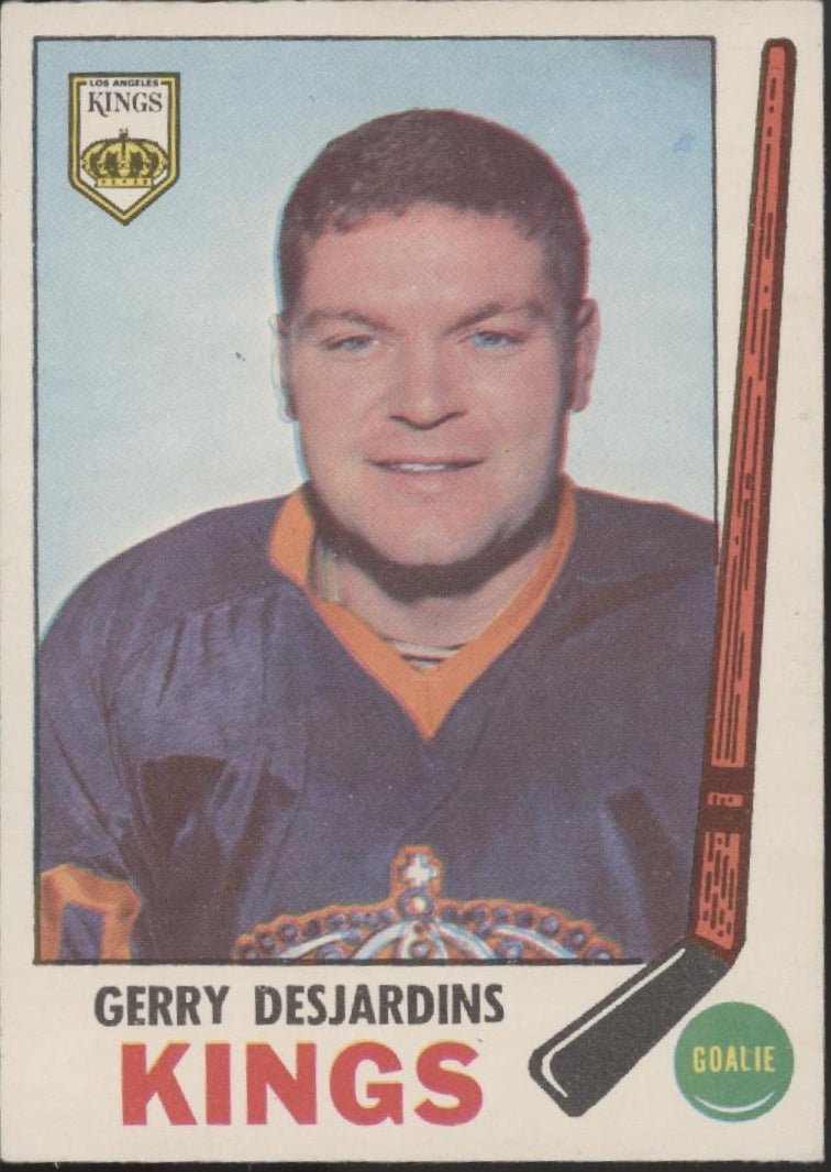 Gerry Desjardins 1969 - 70 Topps RC #99 Los Angeles Kings VG - EX - Collector Store LLC