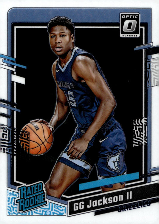 GG Jackson II 2023 - 24 Panini Donruss Optic Rated Rookie RC #228 #1 - Collector Store LLC