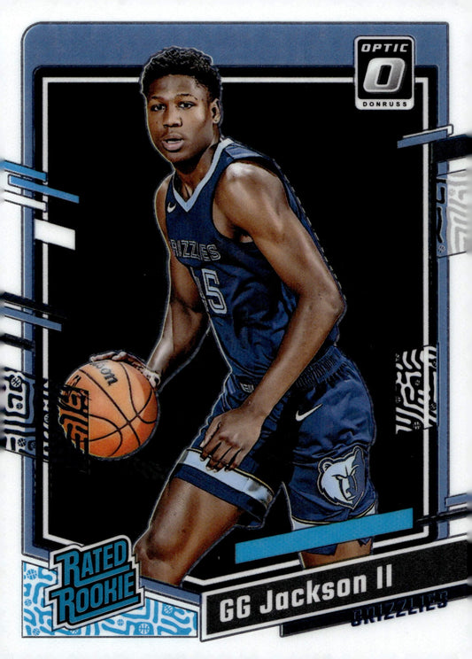 GG Jackson II 2023 - 24 Panini Donruss Optic Rated Rookie RC #228 #2 - Collector Store LLC
