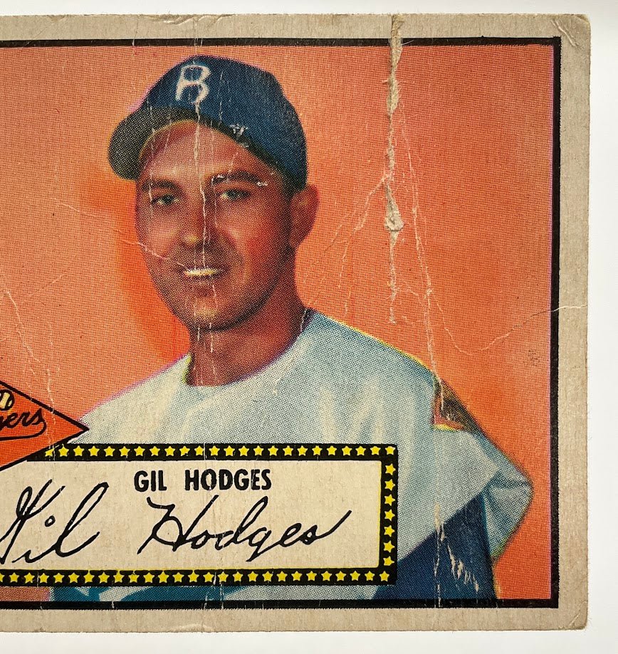 Gil Hodges 1952 Topps #36 Brooklyn Dodgers PR - Collector Store LLC
