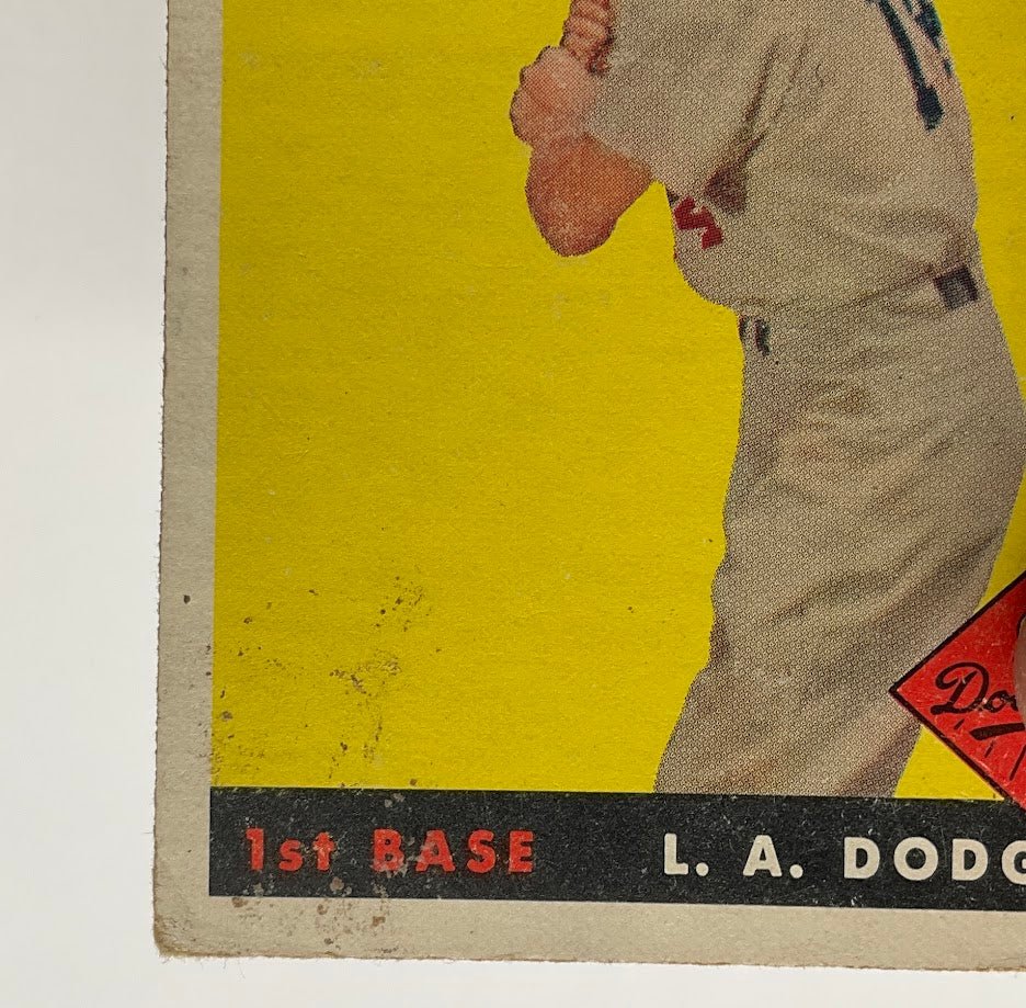 Gil Hodges 1958 Topps #162 Los Angeles Dodgers VG - Collector Store LLC