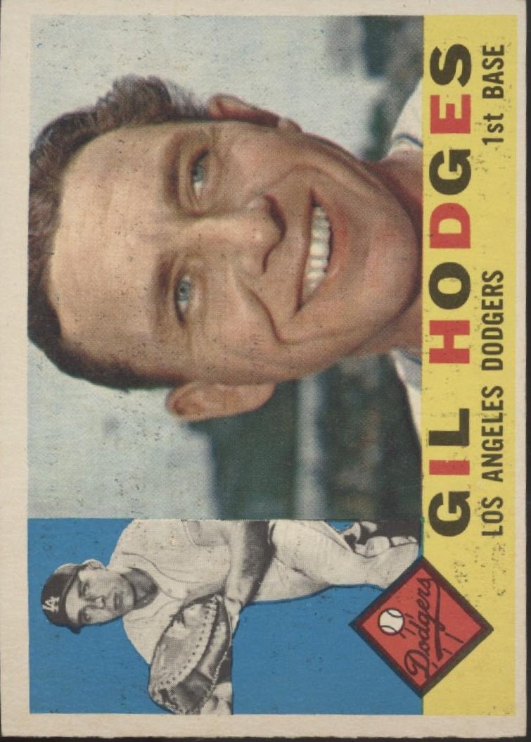 Gil Hodges 1960 Topps #295 Los Angeles Dodgers VG - EX - Collector Store LLC