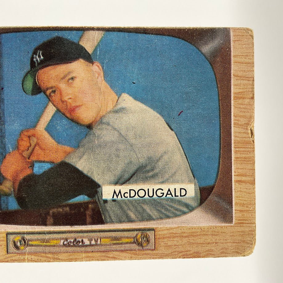 Gil McDougald 1955 Bowman #9 New York Yankees VG #2 - Collector Store LLC