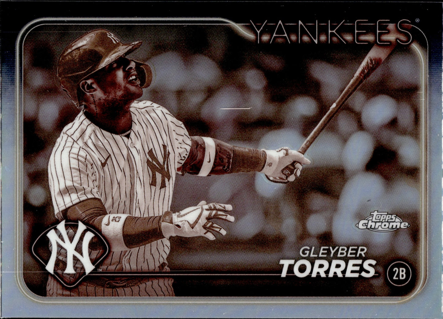 Gleyber Torres 2024 Topps Chrome Sepia Refractor 280 - Collector Store LLC
