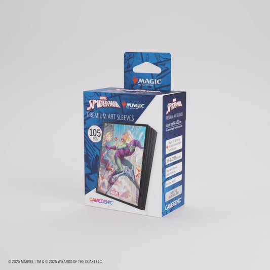 Gamegenic: Magic the Gathering Spider-Man Art Sleeves 105ct (Green Goblin)