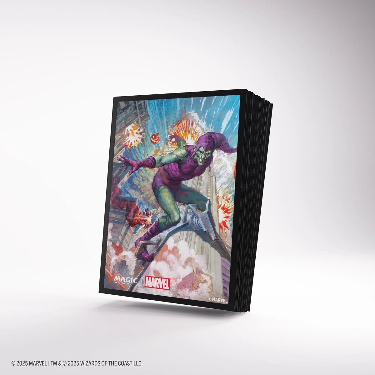 Gamegenic: Magic the Gathering Spider-Man Art Sleeves 105ct (Green Goblin)