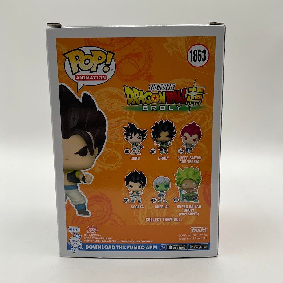 Gogeta Funko Pop! Dragon Ball Super Broly #1863 - Collector Store LLC