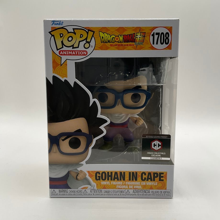 Gohan in Cape Funko Pop! Dragon Ball Super Hero #1708 Chalice Collectibles - Collector Store LLC