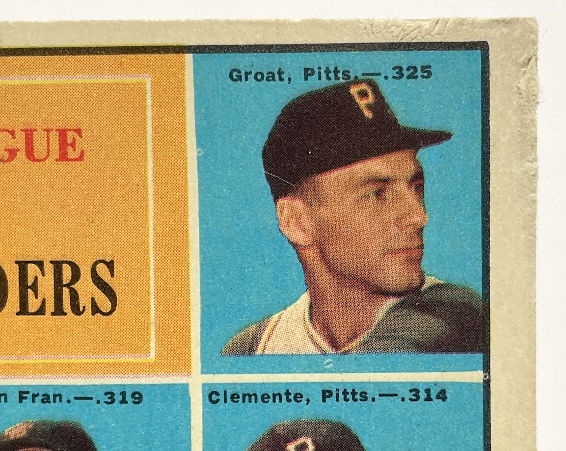 Groat / Larker / Mays / Clemente 1961 Topps Batting Leaders #41 VG - EX - Collector Store LLC