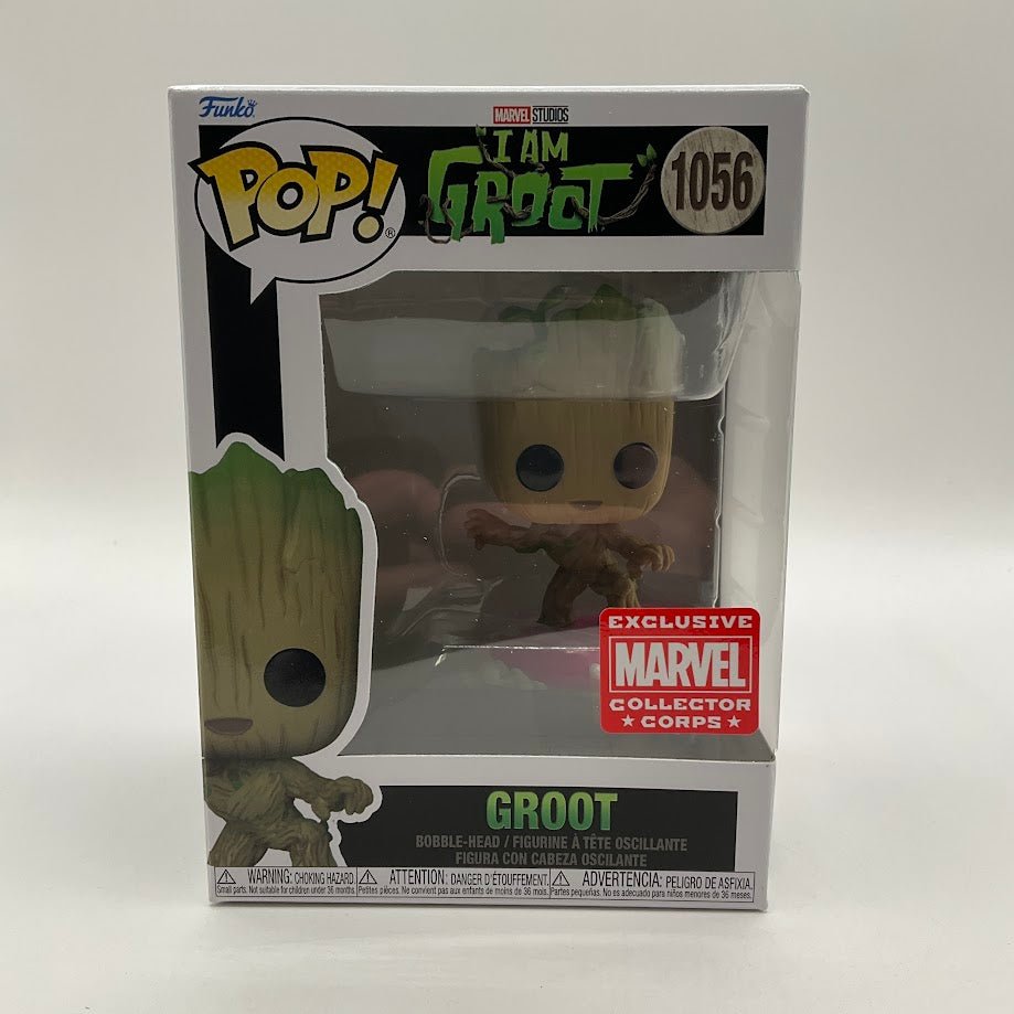 Groot Funko Pop! I am Groot 1056 Marvel Collector Corps Exclusive - Collector Store LLC