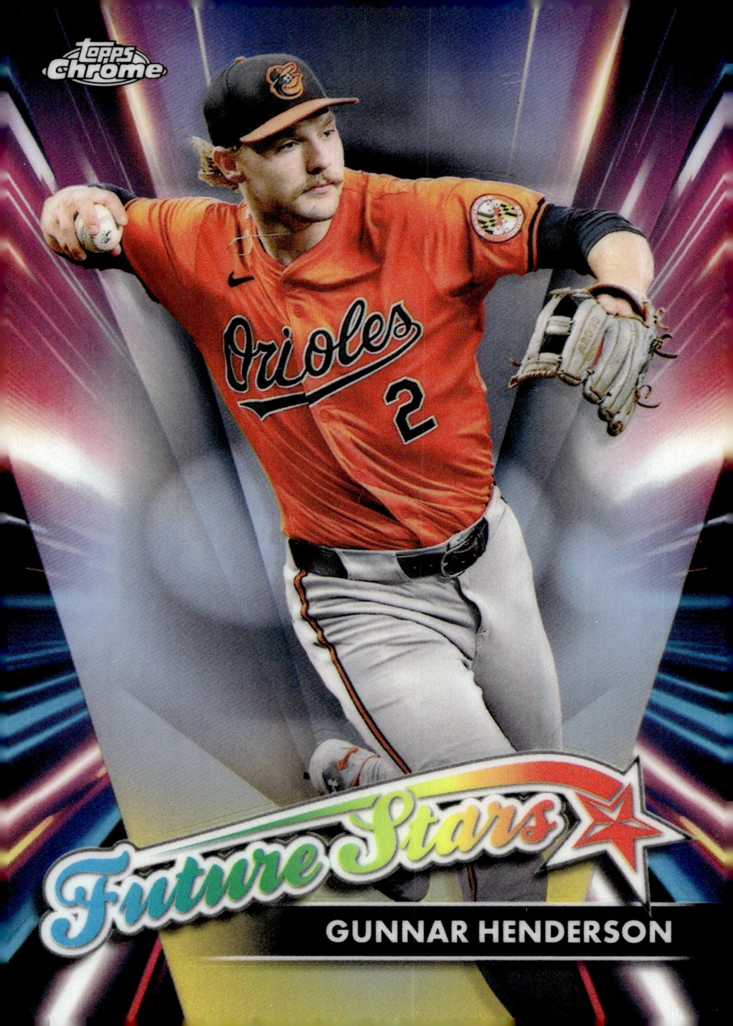 Gunnar Henderson 2024 Topps Chrome Future Stars Refractor FSU - 2 3 - Collector Store LLC