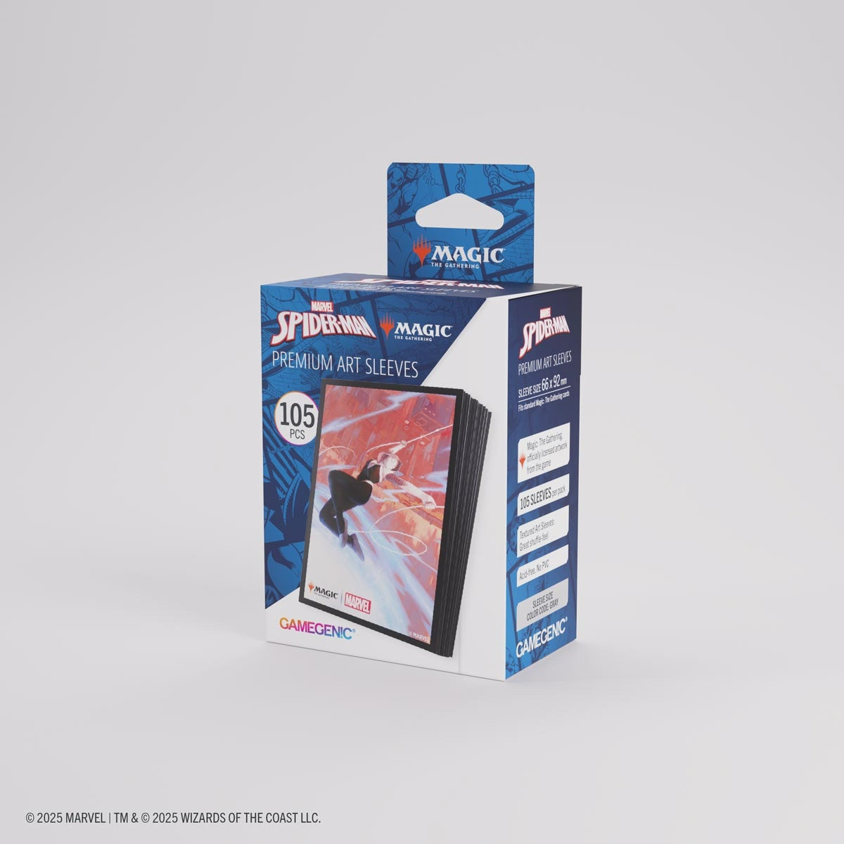Gamegenic: Magic the Gathering Spider-Man Art Sleeves 105ct (Spider Gwen)