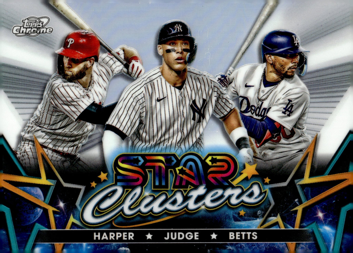 Harper / Judge / Betts 2023 Topps Chrome Star Clusters Refractor #SC - 5 - Collector Store LLC