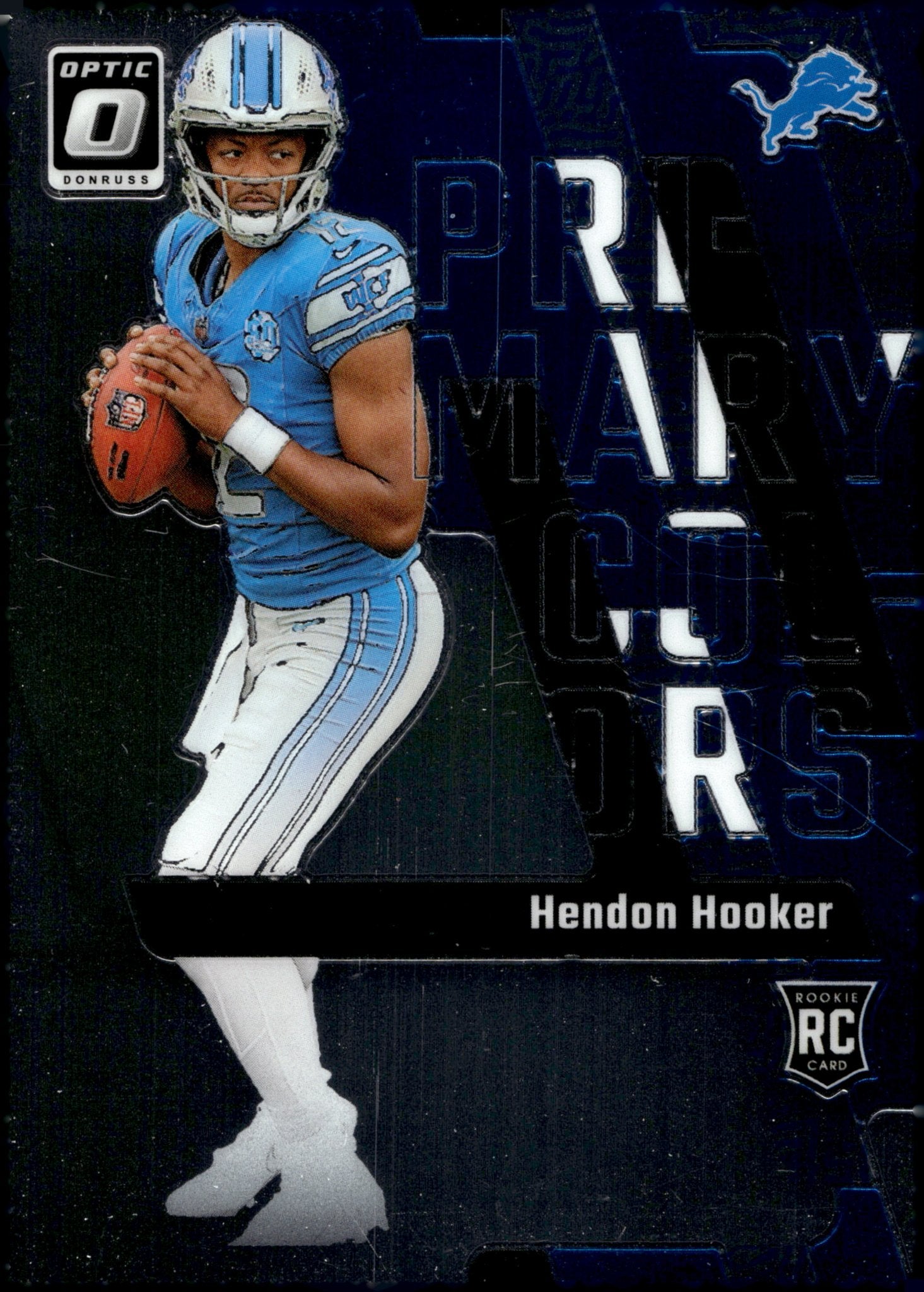 Hendon Hooker 2023 Panini Donruss Optic Primary Colors RC #8 - Collector Store LLC