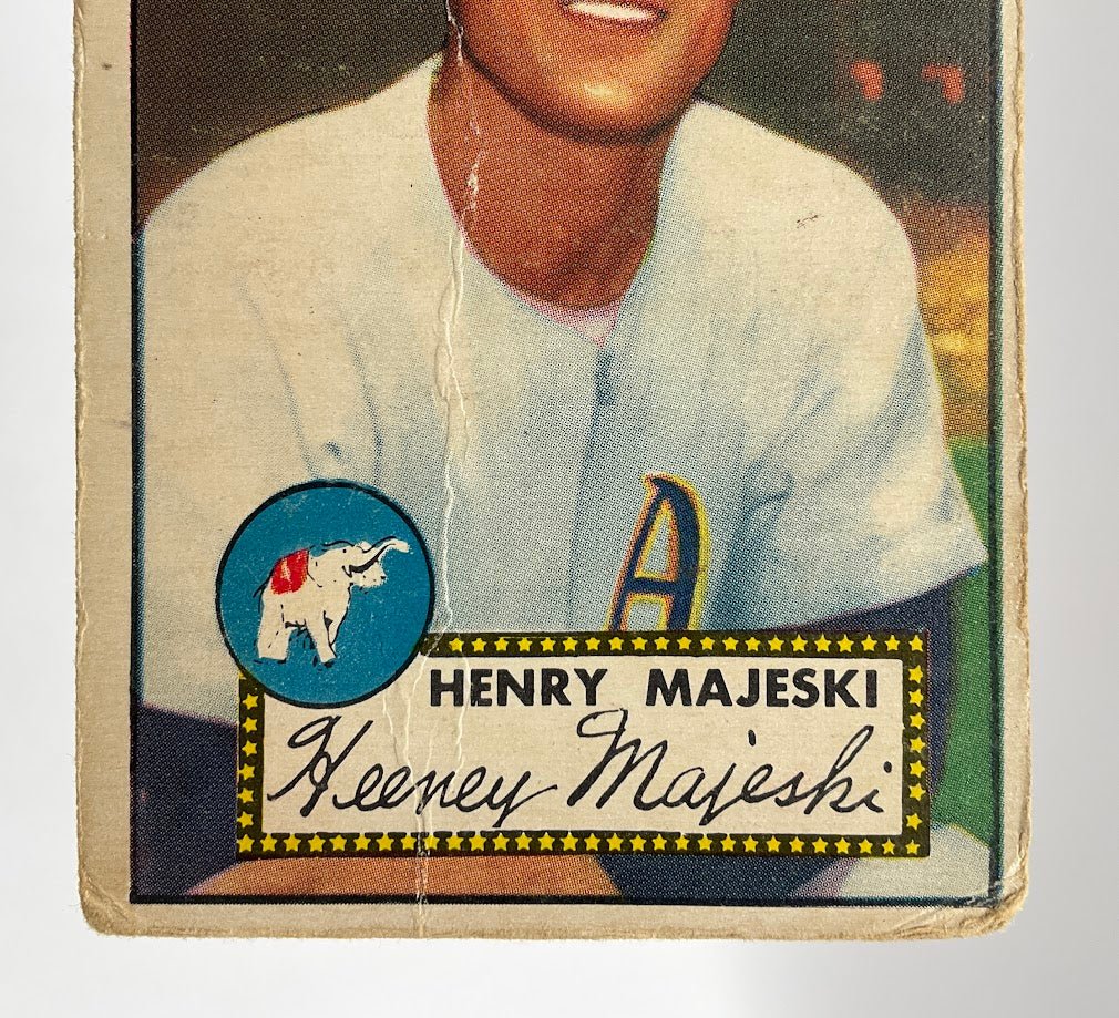 Henry Majeski 1952 Topps #112 Philadelphia Athletics PR - Collector Store LLC
