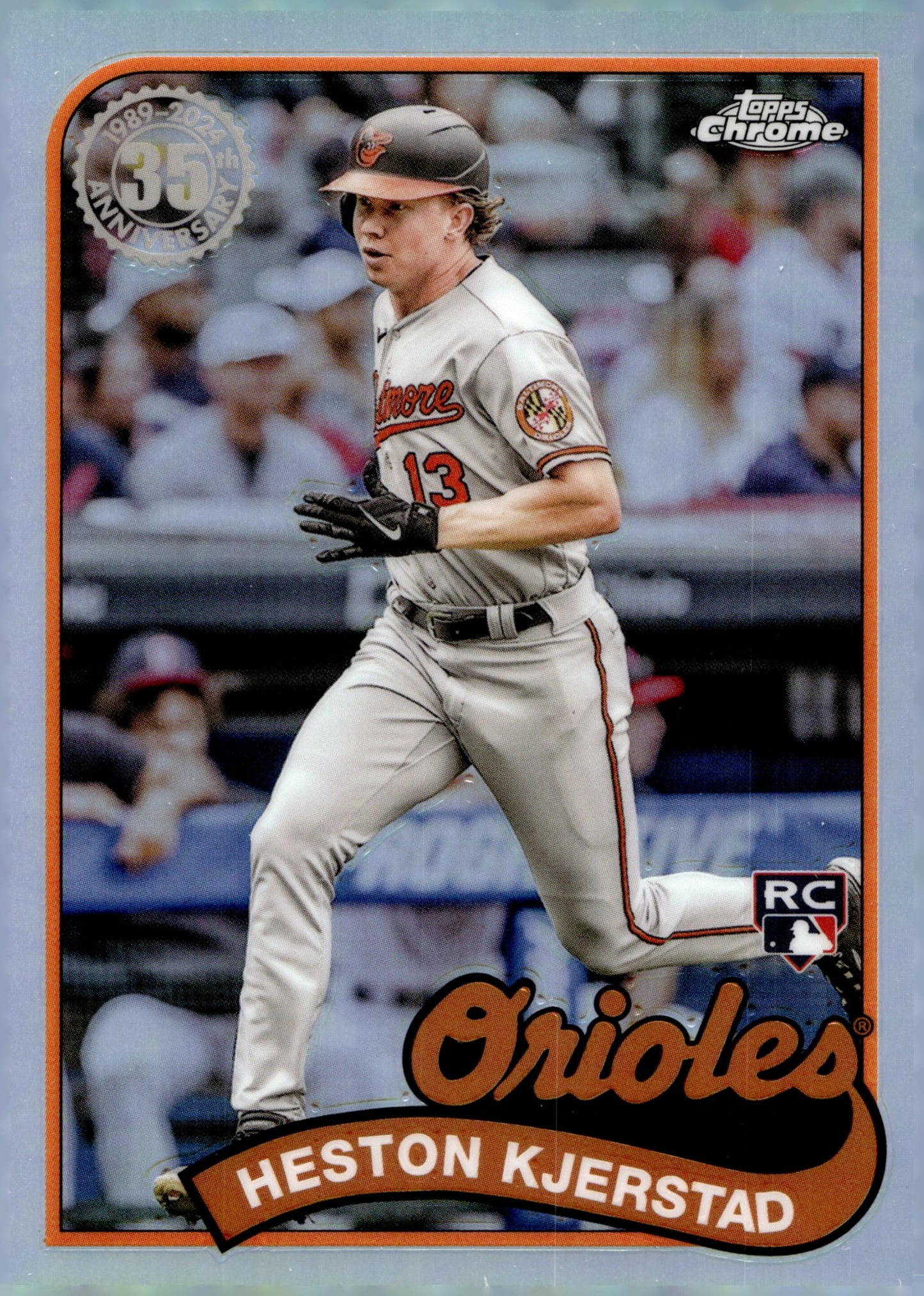 Heston Kjerstad 2024 Topps Chrome 35th Anniversary Refractor RC 89CB - 18 - Collector Store LLC