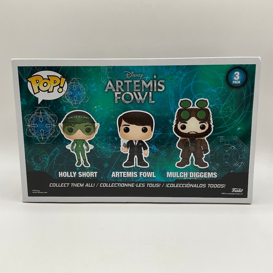 Holly Short / Artemis Fowl / Mulch Diggems Funko Pop! 3 Pack Barnes & Noble - Collector Store LLC