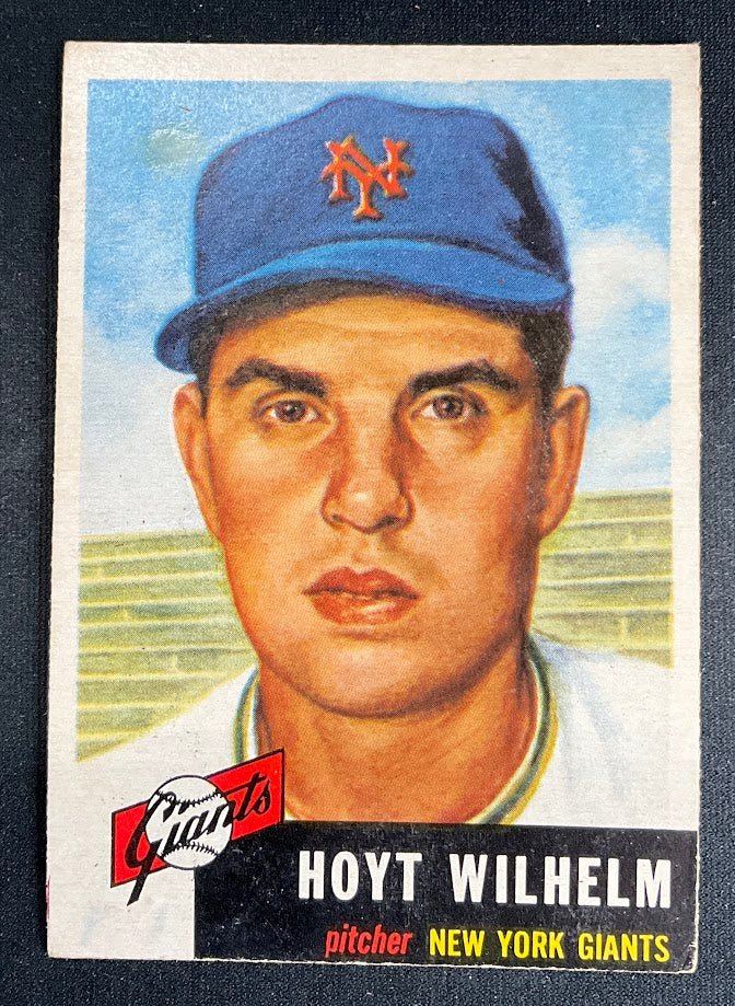 Hoyt Wilhelm 1953 Topps #151 New York Mets VG - EX - Collector Store LLC