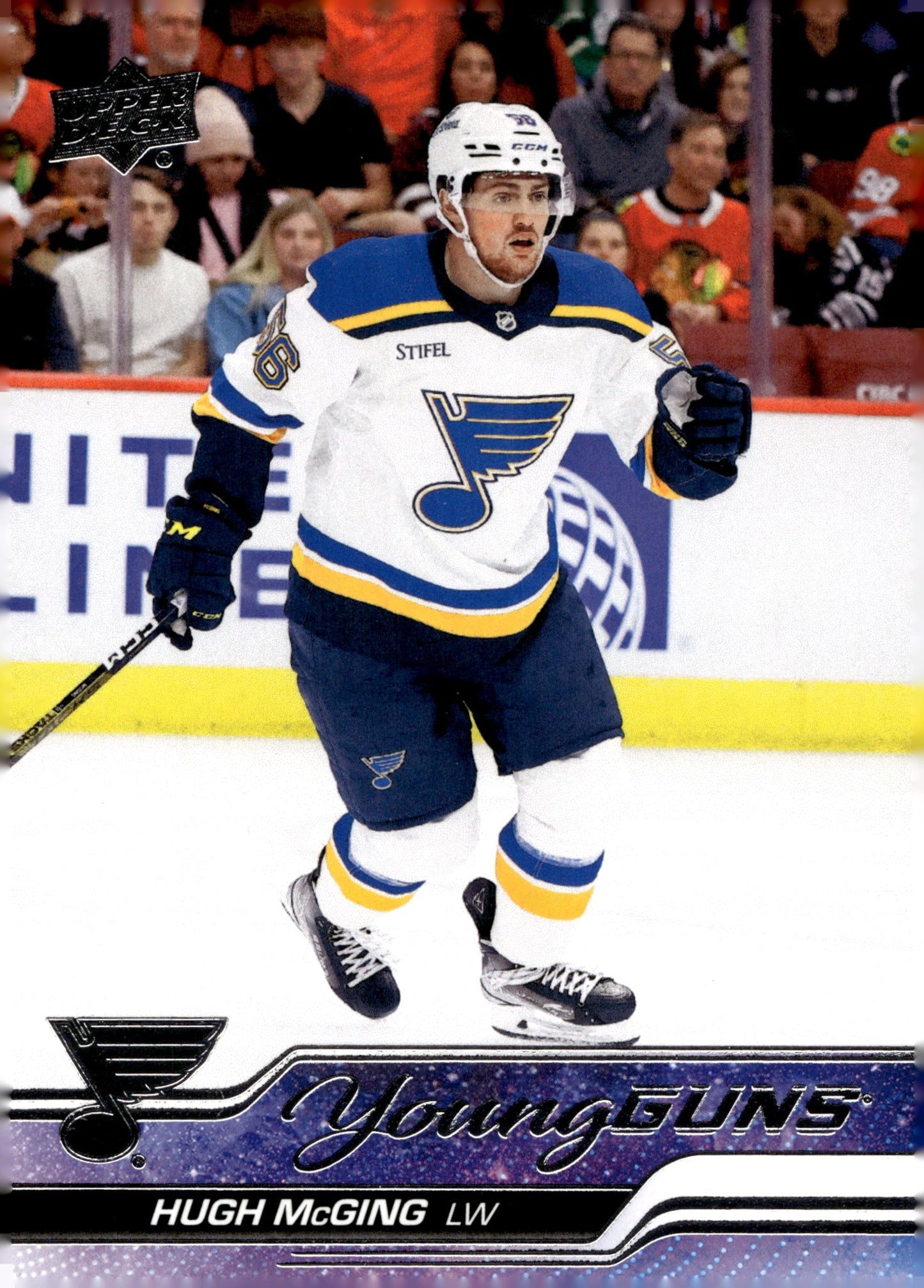 Hugh McGing 2023 - 24 Upper Deck Series 2 Young Guns RC #469 - Collector Store LLC