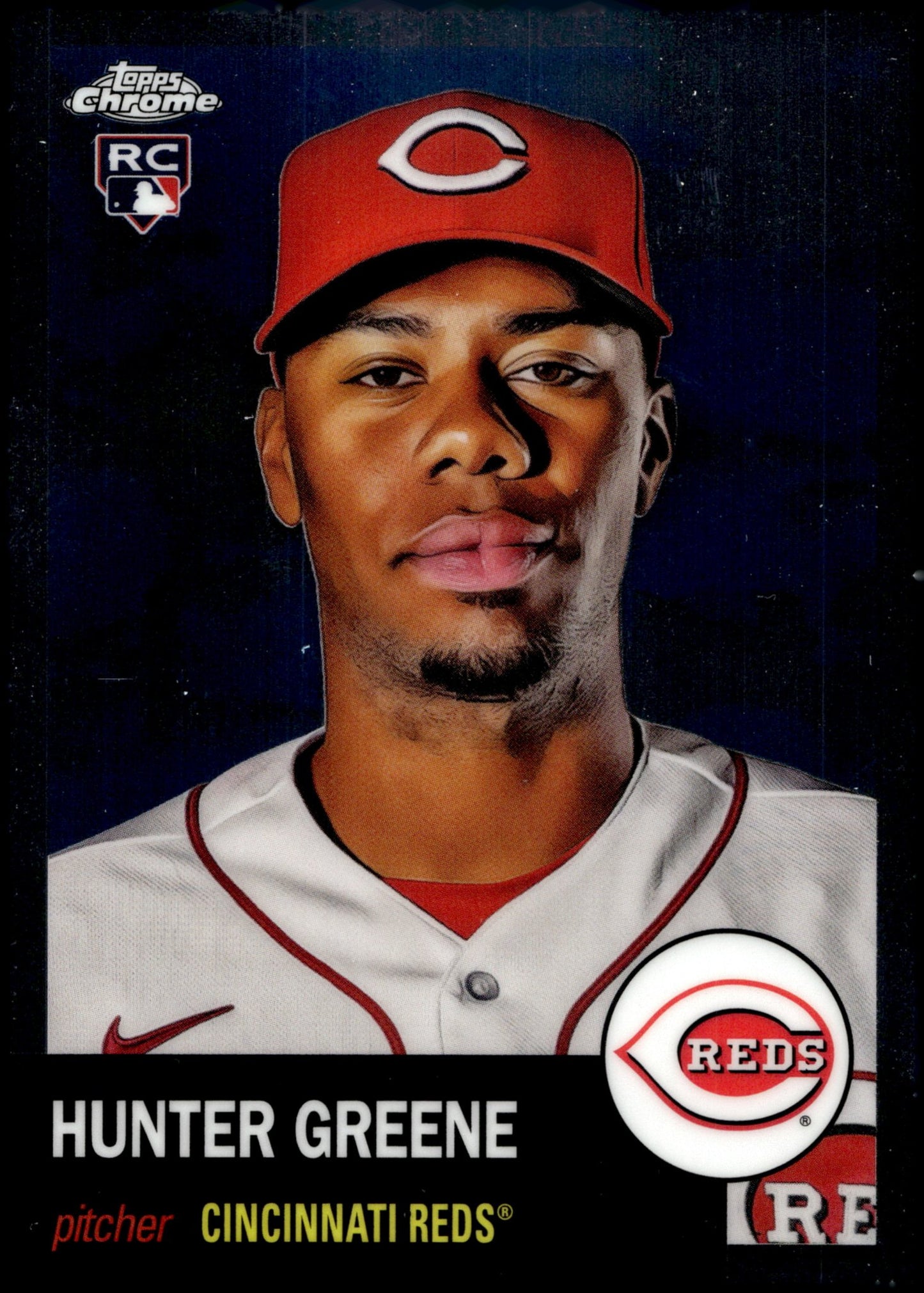 Hunter Greene 2022 Topps Chrome Platinum RC 77 1 - Collector Store LLC