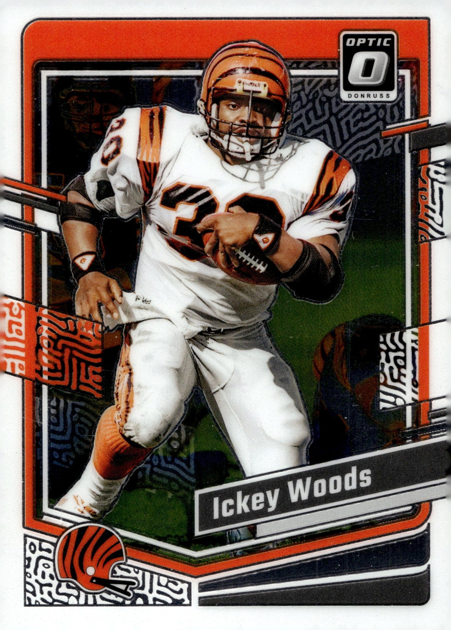 Ickey Woods 2023 Panini Donruss Optic #40 - Collector Store LLC