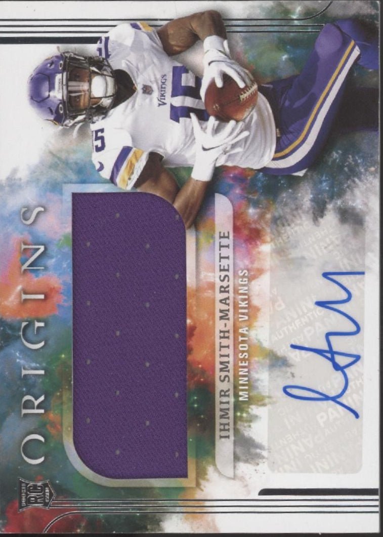 Ihmir Smith - Marsette 2021 Panini Origins Swatch RC Auto #192 - Collector Store LLC