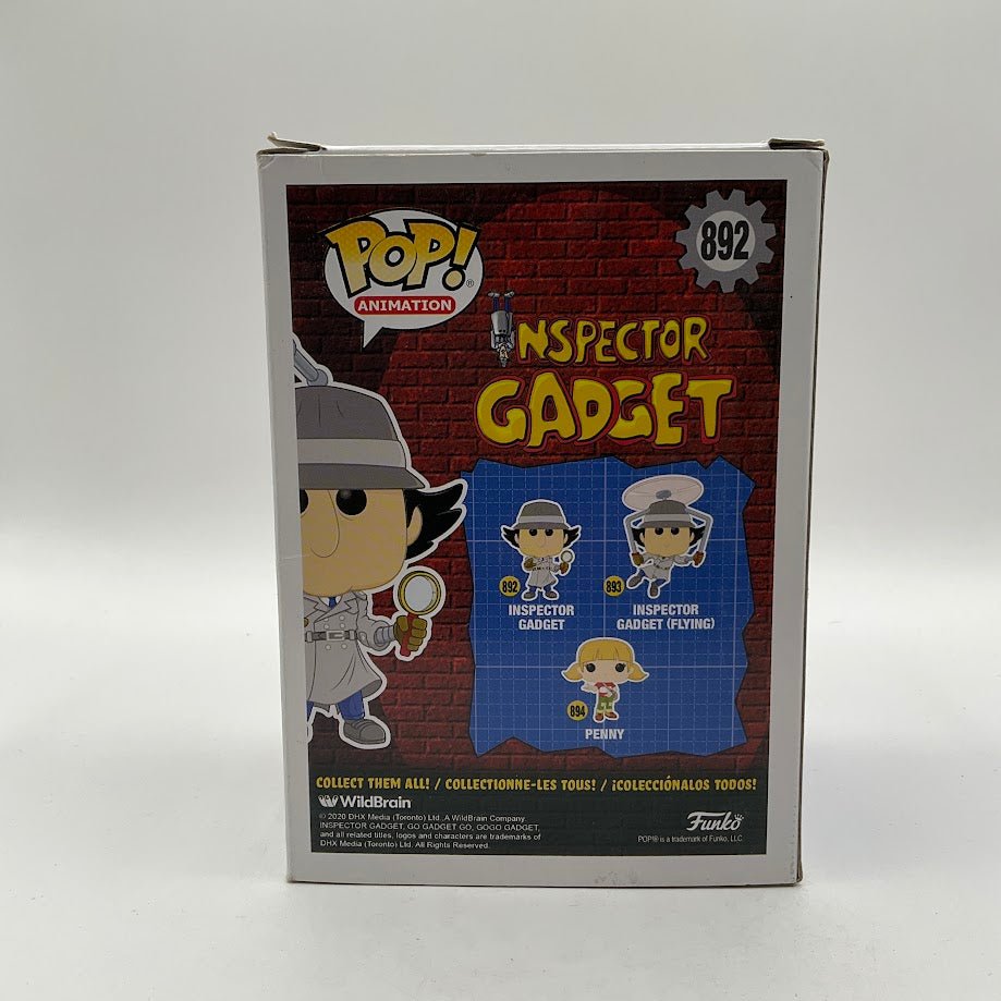 Inspector Gadget Funko Pop! Inspector Gadget #892 Chase Limited Edition - Collector Store LLC