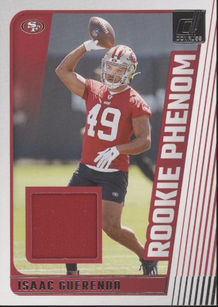 Isaac Guerendo 2024 Panini Donruss Rookie Phenom Swatch RC #RPJ - IGU - Collector Store LLC