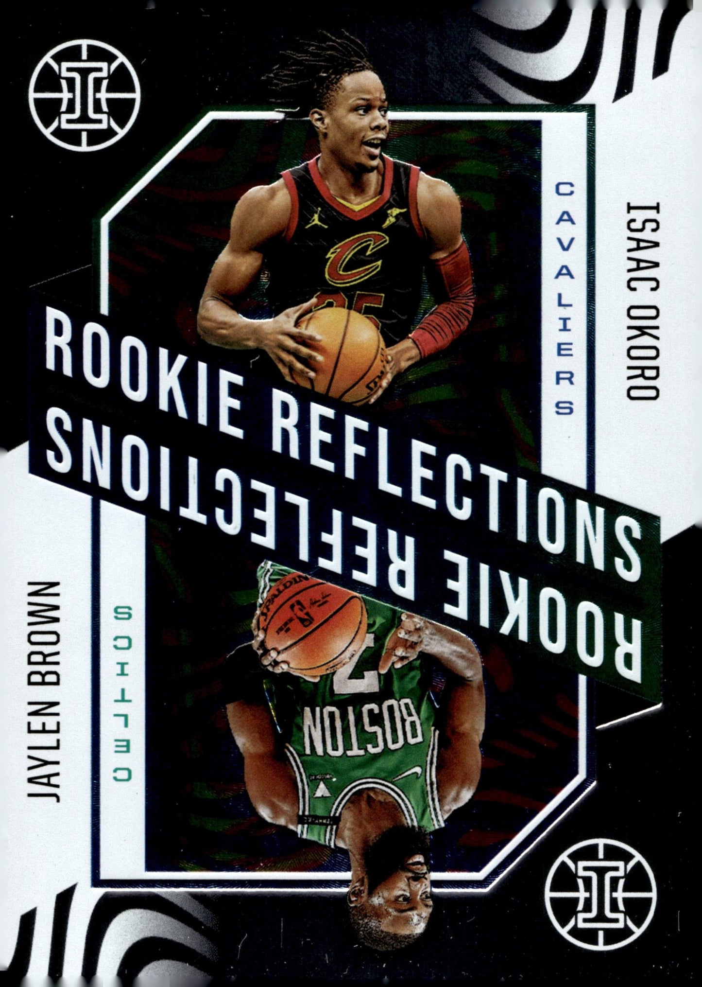 Isaac Okoro / Jaylen Brown 2020 - 21 Panini Illusions Rookie Reflections RC #18 - Collector Store LLC