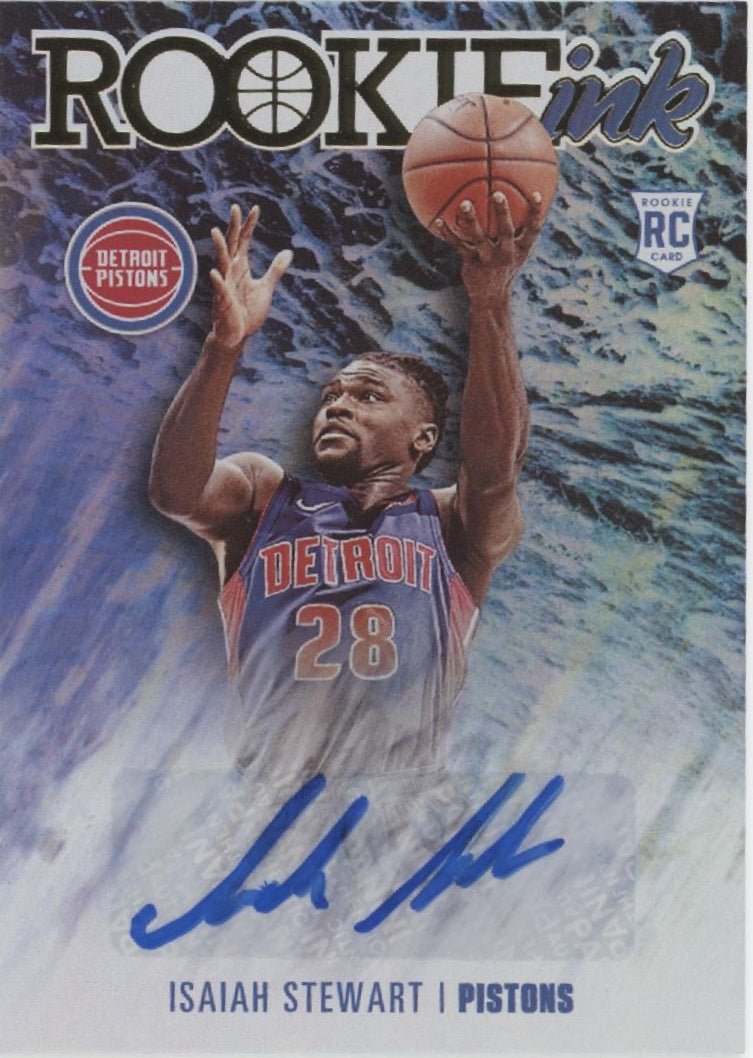 Isaiah Stewart 2020 - 21 Panini Hoops Rookies Ink RC Auto #RI - IST - Collector Store LLC
