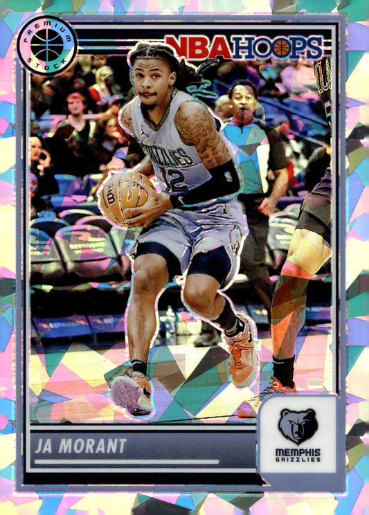 Ja Morant 2023 - 24 Panini Premium Stock Ice Prizm #102 - Collector Store LLC