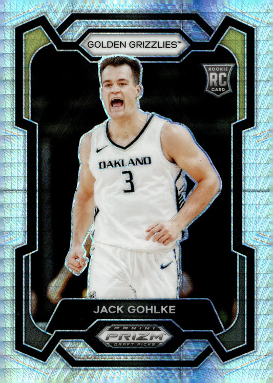 Jack Gohlke 2024 Panini Prizm Draft Picks Hyper Prizm RC #32 - Collector Store LLC